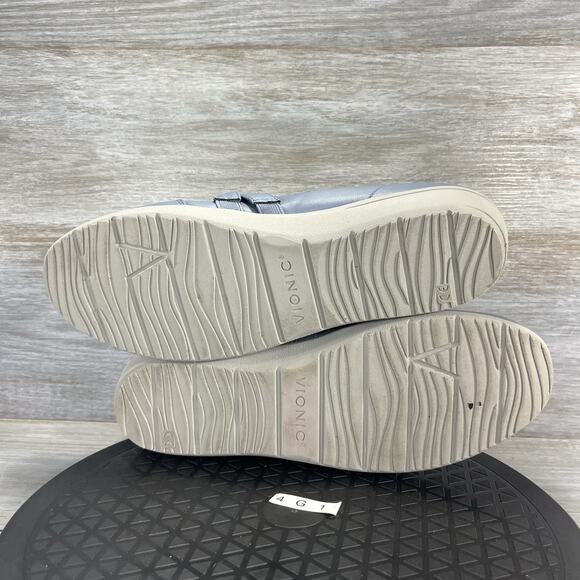 Vionic Woman’s Cala Blue Leather Mary Jane Flats Size 9.5 Wide - Picture 10 of 10